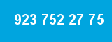 923 752 27 75 923 752 27 75